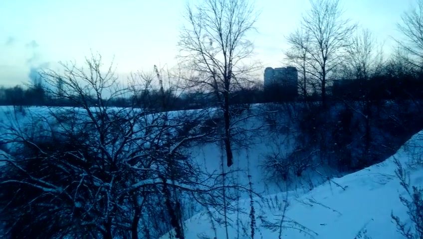 голые бабы зимой видео